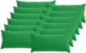 vidaXL Kussen HEERLEN 12 st Groen Polyester