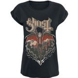 Ghost T-shirt - Theatrical - S tot 4XL - voor Vrouwen - zwart