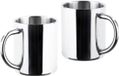 2 Haushalt RVS Thermobekers - Zilver - 2 Stuks