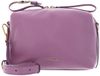 Coccinelle Leren schoudertas Nory Handbag Jellyfish paars