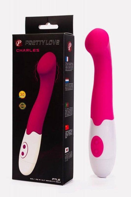 Pretty Love Charles G-spot vibrator mini Paars