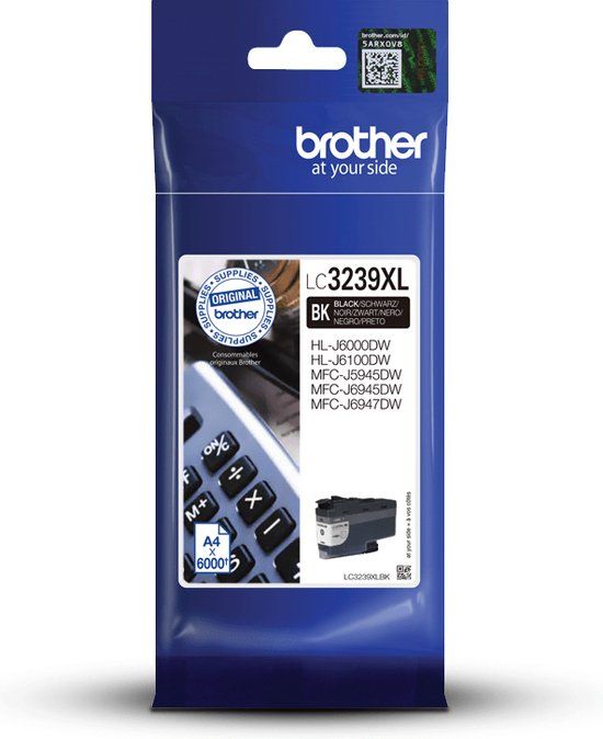 Brother LC-3239XLBK Black Ink Cartridge - Original