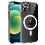 COOL SMARTPHONES & TABLETS ACCESSORIES Cool Cool beschermhoes voor iPhone 12/12 Pro, magnetisch, transparant