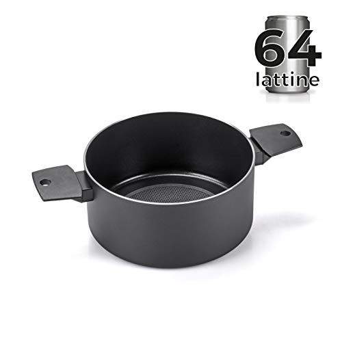 Moneta 0005550724 Steelpan - Zwart - 24 cm - 5.0 liter