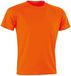 Spiro Sport T-shirt Spiro Aircool Unisex XXL Fluorescerend Oranje Polyester Korte Mouw Ronde Hals
