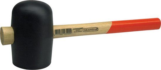 Deltafix Skandia Rubberhamer Zacht - Gr 4