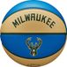 Wilson NBA Milwaukee Bucks Basketbal Maat 7 - City-editie