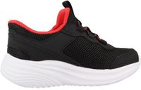 Skechers 404208N Zwart Lage sneakers Kinderen Mannen Textiel