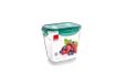 IBILI Tritan-container, 1400 ml, luchtdichte container met BPA-vrij kunststof deksel, koelkast/vriezer, magnetron- en vaatwasmachinebestendig.