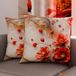 PETTI Artigiani Italiani - Paar kussenslopen 45 x 45 cm van microvezel, decoratief kussen voor slaapkamer, bank, woonkamer, set van 2 kussenslopen, bloemenpatroon 06 2, 100% Made in Italy