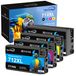 HP 712XL 4-pack cartouches d'encre pour HP DesignJet série T