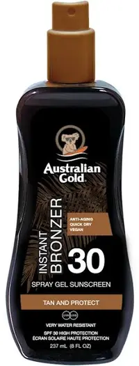 Australian Gold Spray Gel Bronzer SPF30 237 ml