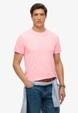 Superdry Raw Edge Slub T-shirt Heren Vivid Blossom Pink S