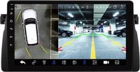Happiq Autoradio Bluetooth met camera - Carplay - Voor BMW E46 M3 318/320/325/330/335 - Geschikt voor Apple en Android - Stereo - Navigatie