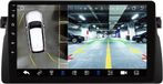 Happiq Autoradio Bluetooth met camera - Carplay - Voor BMW E46 M3 318/320/325/330/335 - Geschikt voor Apple en Android - Stereo - Navigatie