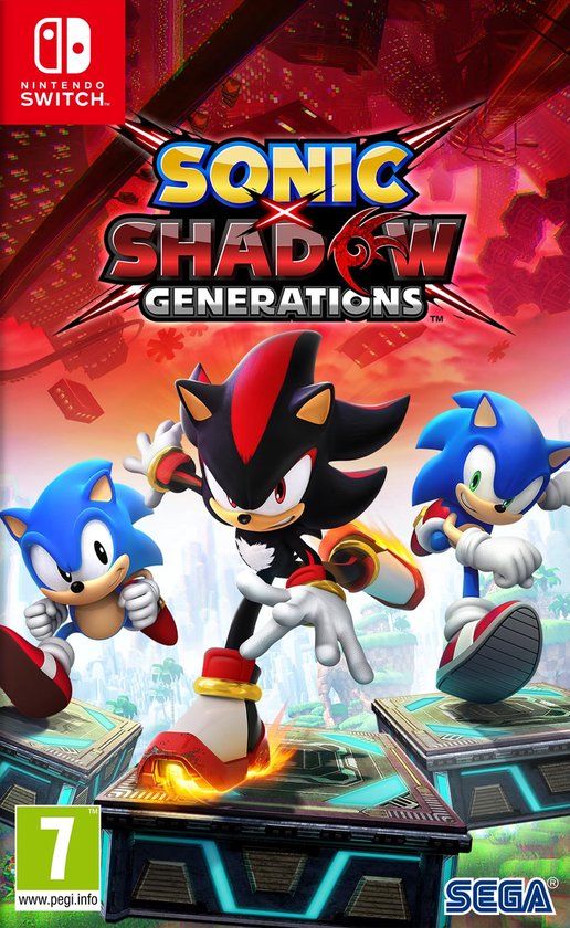 Sega Sonic X Shadow Generations Standard Edition Nintendo Switch