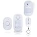 Smartwares SC50-6 Draadloos mini alarm set - Wit - Draadloos - 100dB
