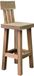 AVH-Collectie Boomstam barstoel 40x40xH114 cm Bruin / Terre