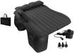 EDIESI Auto-luchtmatras, opblaasbaar bed, autobed, slaapmatras, met 12V elektrische luchtpomp en 3 adapters, snel opblazen en leeglopen (zwart)