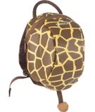 LittleLife Sac à dos avec harnais Girafe 2 litres Polyester Marron