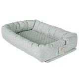roba Babylounge 3-in-1 'roba style', knuffelnest, frosty green, reisbed, aankleedkussen, bedslang