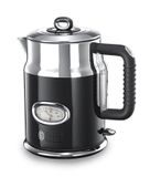 Russell Hobbs Retro Classic Noir Waterkoker - Zwart/RVS