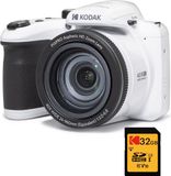 Kodak Pixpro AZ405 - Compactcamera - Wit - + 32GB geheugenkaart