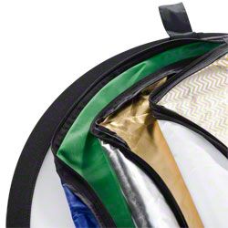 Walimex 17686 - Fotostudioreflector - Rond - 1070mm - Wit, Blauw, Groen, Zilver, Goud, Transparant