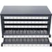 Icecat Distributeur De Tarauds, Armoire À 5 Tiroirs Pour Tarauds 2-56 À 12-28, 60 Compartiments Empilables Avec Étiquettes