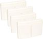 Excellent Houseware Radiator bak - 4x - waterverdampers/luchtbevochtigers - wit - kunststof - 19 x 13 cm