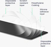 kwmobile tablet screenprotector geschikt voor Samsung Galaxy Tab S7 FE screen protector - Matte krasbestendige beschermfolie - Met papiereffect