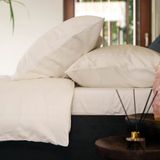 Kayori Akemi Dekbedovertrek Tencel - 140x200-220 + 1 sloop - Eenpersoons - Offwhite