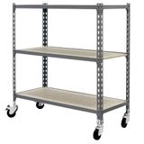 Simon Rack Metalen stelling met wielen 975x1000x500 mm - Maderclick