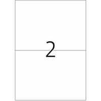 HERMA Special - Mat - permanent zelf-klevend - wit - 210 x 148 mm 50 etiket(ten) (25 vel(len) x 2 folie-etiketten