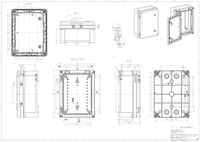 Spelsberg GEOS-S 3040-18-to/sw Schakelkast 400 x 300 x 180 Polycarbonaat Zwart