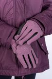 HKM Alva Winterhandschoenen voor meisjes Paars 8