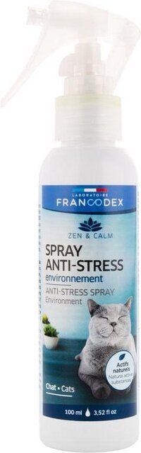 Francodex Zen & Calm Anti-Stress - Kat - 100 ml - Omgevingsspray