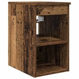 vidaXL Badkamerkast Tussenin Oud hout 30 x 35 x 50 cm Bewerkt hout