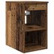 vidaXL Badkamerkast Tussenin Oud hout 30 x 35 x 50 cm Bewerkt hout