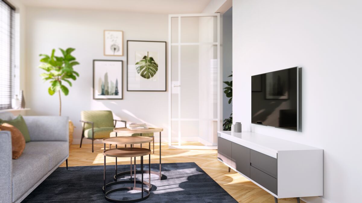 Vogel's COMFORT TVM 3205 - Vaste TV Muurbeugel - 19-50 inch - Zwart