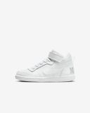 Nike Court Borough Mid Bpv Jongens Sneakers - White/White