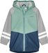 Playshoes Kinder Regenjacke Fleece-Futter Grün/Grau-92