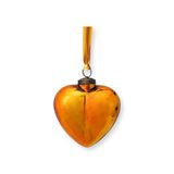 Pip Studio Kerstornament hart geel