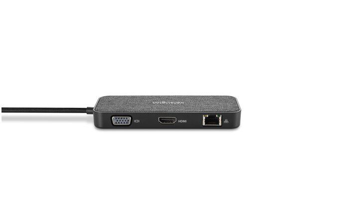 Kensington SD1650P USB-C Docking Station - 4K, 100W Power, HDMI, VGA, Ethernet - Zwart/Grijs