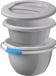 Sunware Water-Line emmer - Schoonmaak set groot - 9L&14L - Grijs