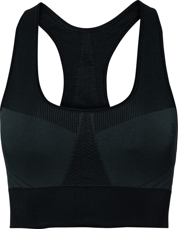 ODLO Seamless Medium Sport BH Dames, black