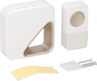 Grundig Deurbelset - Draadloos - Goud/ Wit