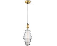 Home Sweet Home hanglamp brons vintage Cloud - inclusief LED lamp - dimbaar - pendel lengte 100 cm