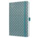 Sigel Agenda 2025 - Jolie Flair - A5 - Hardcover - Ocean Blue