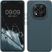 kwmobile hoesje geschikt voor Xiaomi Redmi Note 14 Pro 5G / Redmi Note 14 Pro+ 5G / Poco X7 - Hoesje met siliconen coating - Case smartphone in leisteen